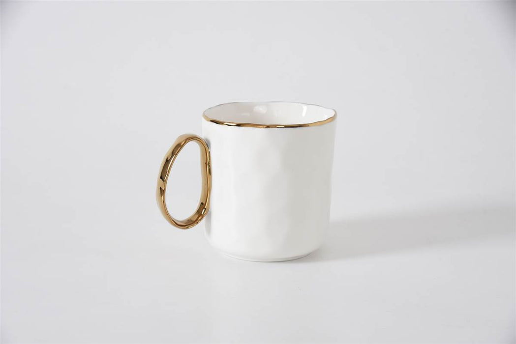 Cream & Gold Mug