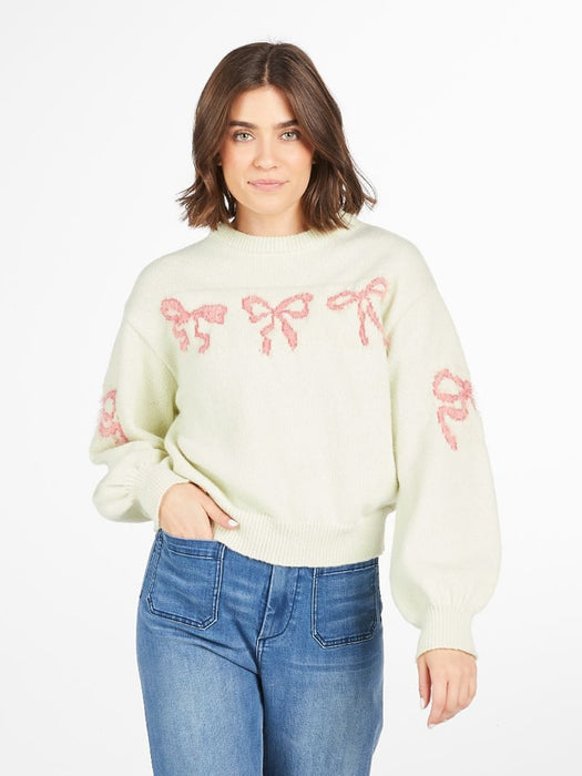 Coquette Bow Sweater by Simply Southern