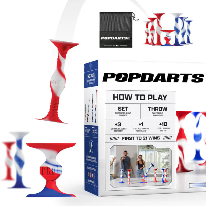 Popdarts ProPacks- Available in 4 Styles! Fun Family Game! Pop Darts
