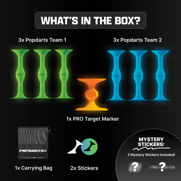 Popdarts ProPacks- Available in 2 Styles! Fun Family Game!