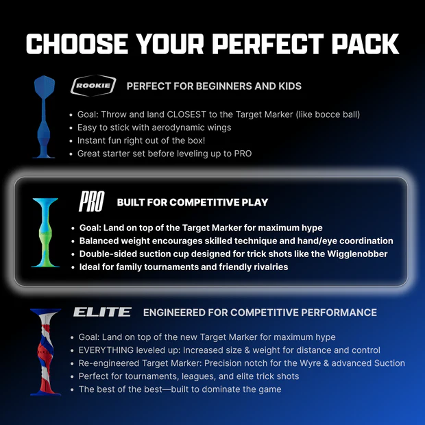 Popdarts ProPacks- Available in 2 Styles! Fun Family Game!