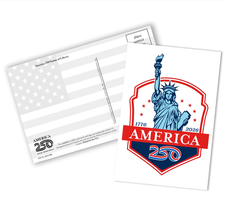 America250™ Statue of Liberty Postcard
