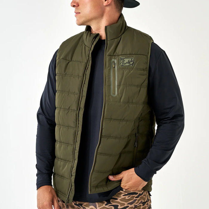 Burlebo Mallard Green Puffer Vest