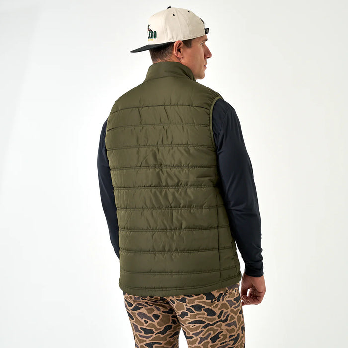 Burlebo Mallard Green Puffer Vest