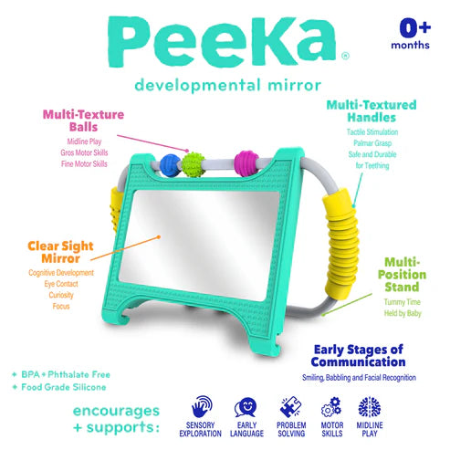 Peeka Developmental Play Mirror