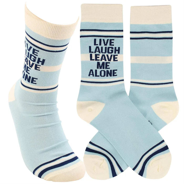Leave Me Alone Socks- One Size fits Most