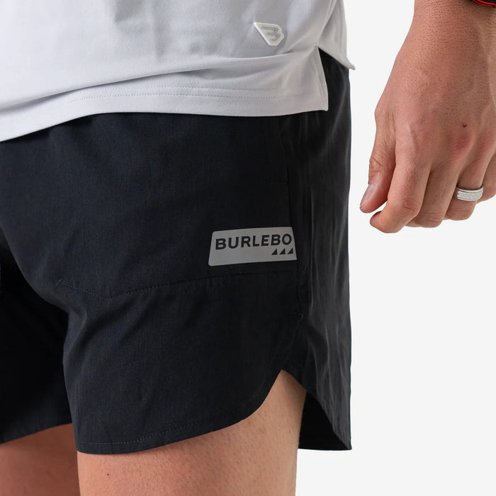 Training Short – Black – 5.5" Running Inseam by Burlebo