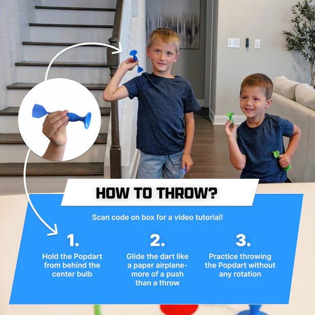 Blue & Green Rookie Pack Popdarts.  Family Fun Game