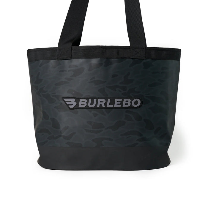 Waterproof Utility Tote – Black Camo by Burlebo