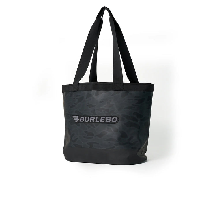 Waterproof Utility Tote – Black Camo by Burlebo