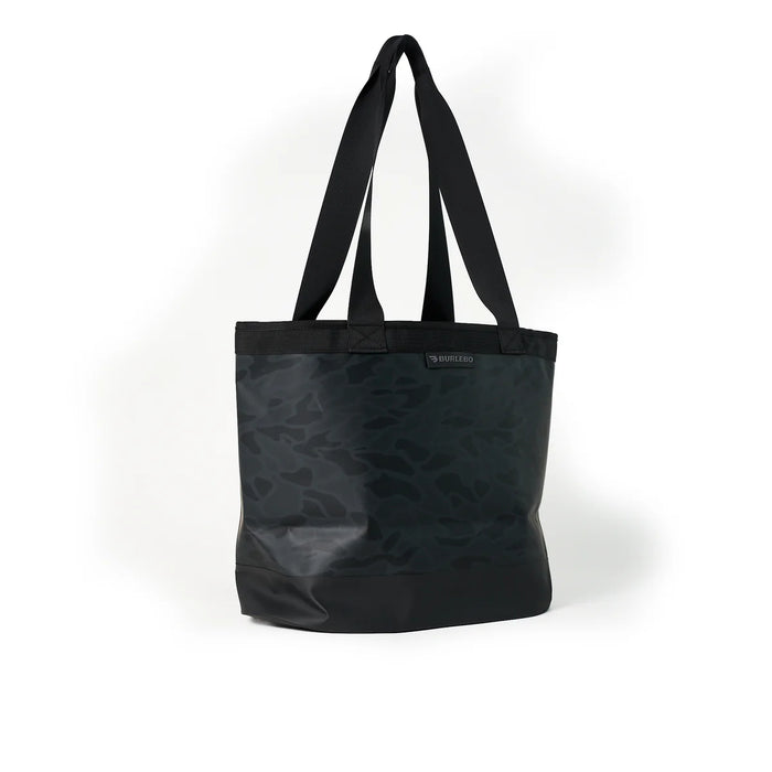 Waterproof Utility Tote – Black Camo by Burlebo