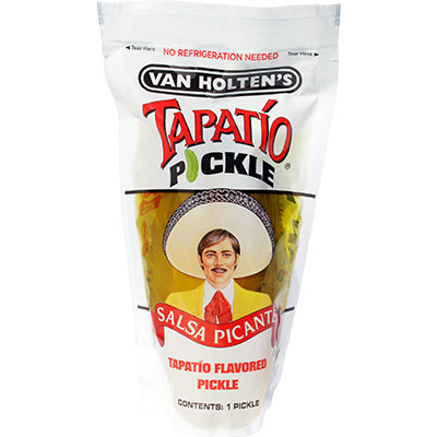 Van Holten's Pickle in a Pouch.  2 Flavors
