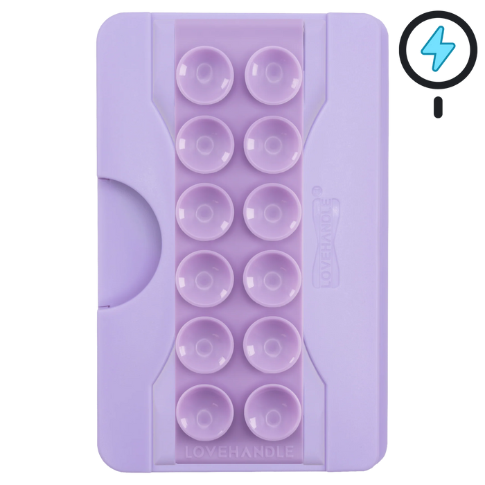 Love Handle PRO Wallet for MagSafe - Lavender Suction