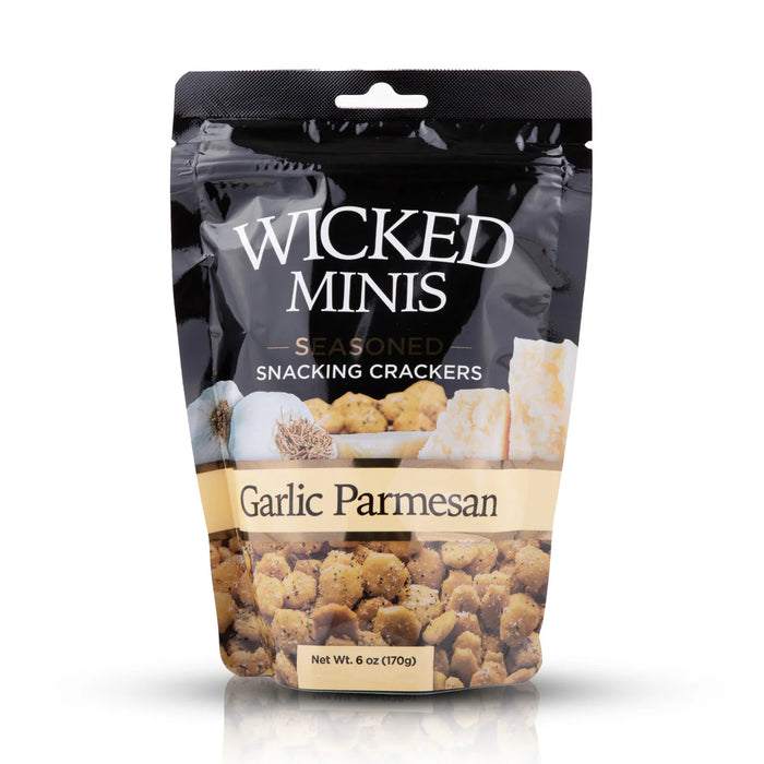 Wicked Minis- Seasoned Snacking Crackers. Available in 3 Flavors!