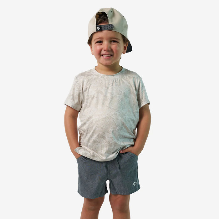 Youth & Toddler- Digi Camo Ivory Go to Tee by Burlebo