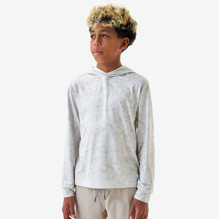 Youth & Toddler Performance Hoodie – Digi Camo Ivory by Burlebo