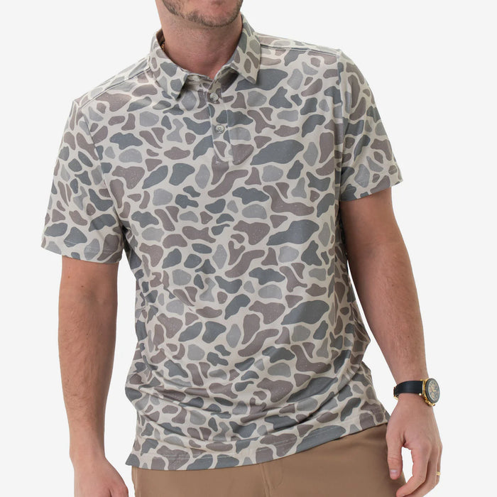 Performance Polo – Classic Deer Camo by Burlebo