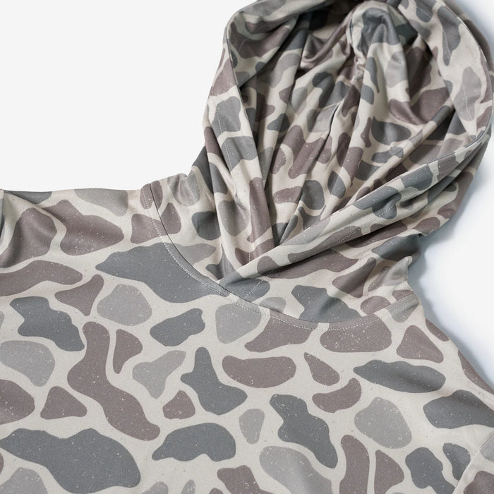 Youth  & Toddler Performance Hoodie – Classic Deer Camo by Burlebo