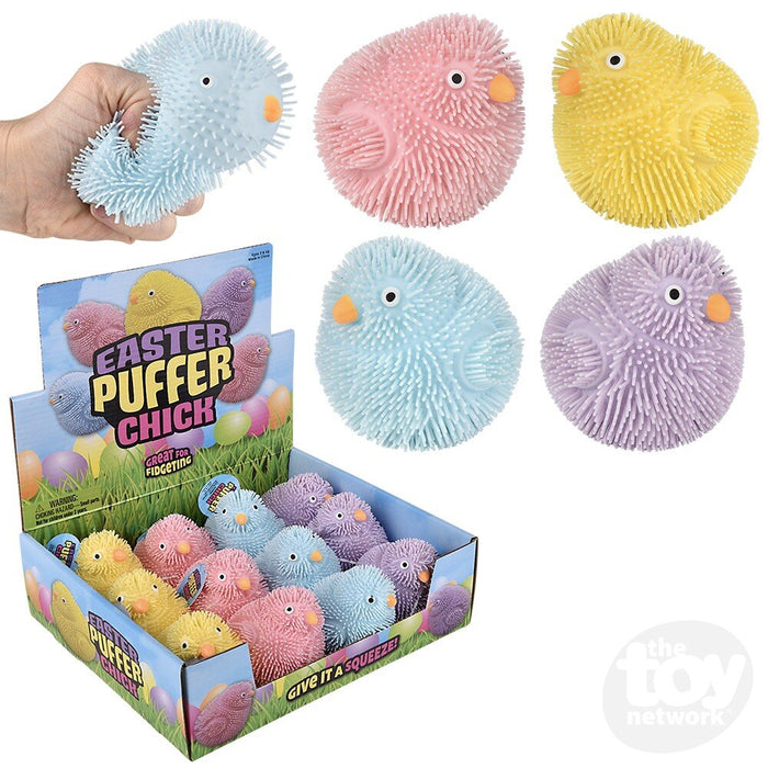 3" Puffer Easter Chick- 4 Colors Available!