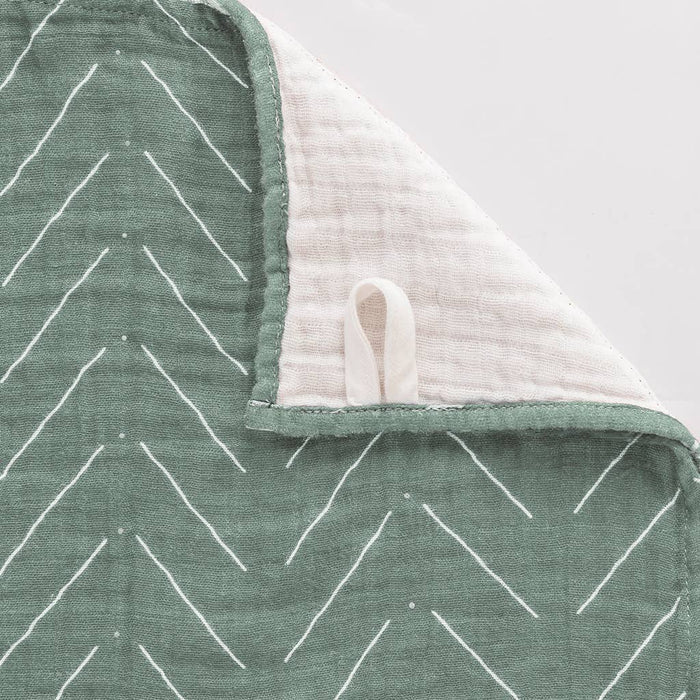 Breastfeeding Boss™: Toast Checkerboard Color.  Swaddle & Breastfeeding Cover in one.