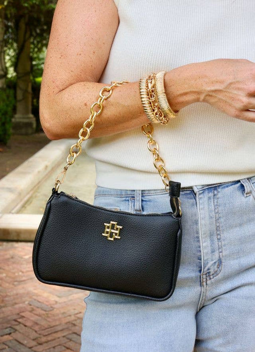 Joan Crossbody Black Purse by Caroline Hill