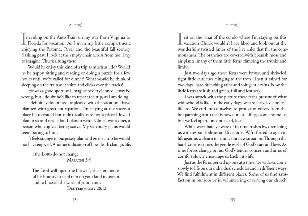 A Widow's Journey: Hardcover