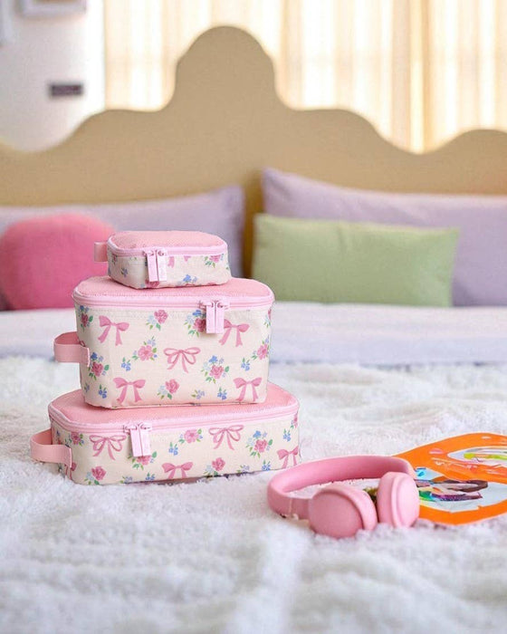 Ribbons + Roses Pack Like A Boss™ Packing Cubes
