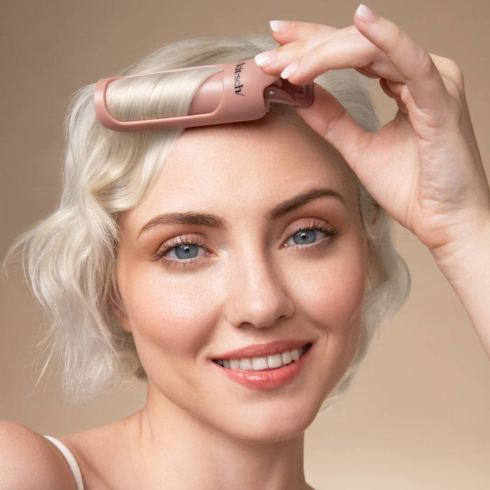 Hair Volumizing Clip 2pc Set - Terracotta