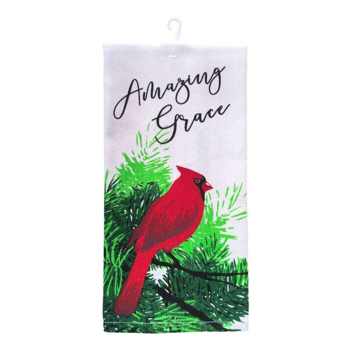 "Cardinal - Amazing Grace" Decorative Kitchen Towel