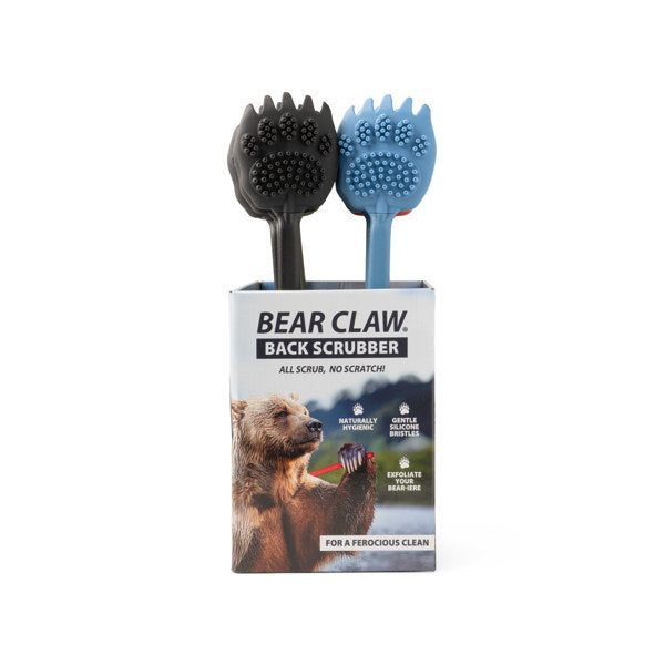 Bear Claw Back Scrubber- 4 Colors Available!