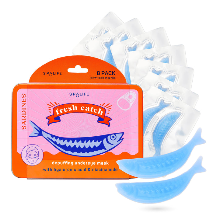 Fresh Catch De-Puffing Eye Patches | 8 Pack | Summer Edition