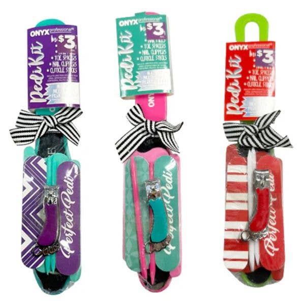 ONYX Professional -The Perfect Pedi-Party - Assorted Colors 