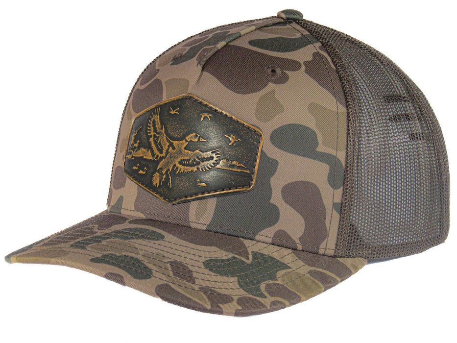 Mallard Old School Camo Trucker Hat