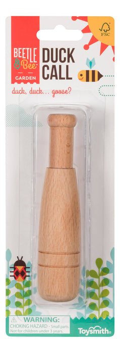 Beetle & Bee Duck Call for Kids- FSC Certified Wood-Outdoor Play