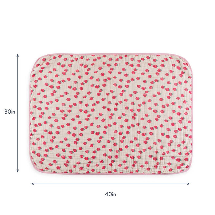 Itzy Blanket™: Strawberries + Cream