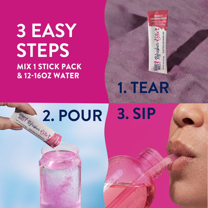 Refresher Stix 16 ct - Mango Dragon Fruit