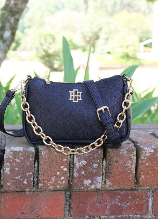 Joan Crossbody Black Purse by Caroline Hill