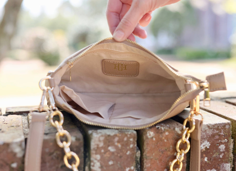 Joan Crossbody Pearl Purse by Caroline Hill