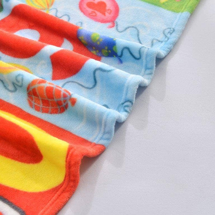 Count to 10 Plush Toddler Throw Blanket