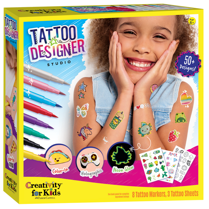 Tattoo Designer Studio Craft Kit for Kids