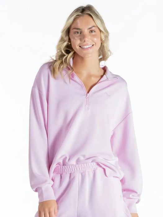Simply Southern Scalloped Pullover.  Has a Small Embroidered Bow Detail.  So Soft!  Available in Blush & Sage Colors