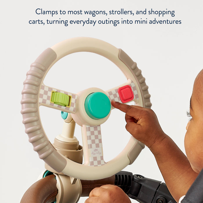 Bitzy Driver Wagon and Stroller Activity Toy