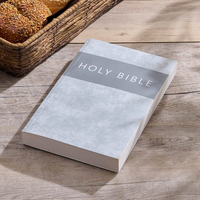 KJV Bible Outreach Softcover, Silver