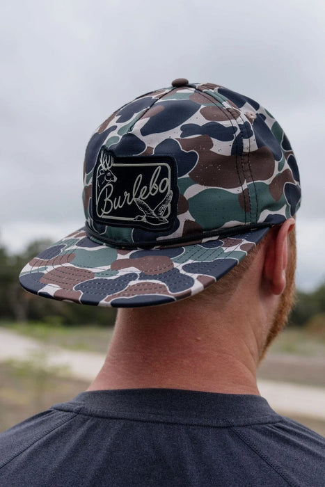 Burlebo Buck and Duck Throwback Camo Hat