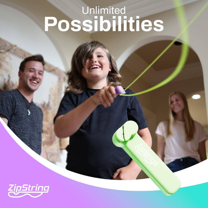 The Original ZipString Try Me Retail Box: Bodacious Blue