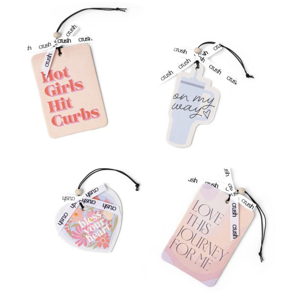 Crush Stay in Your Lane Car Air Freshener-Available in 8 Scents!