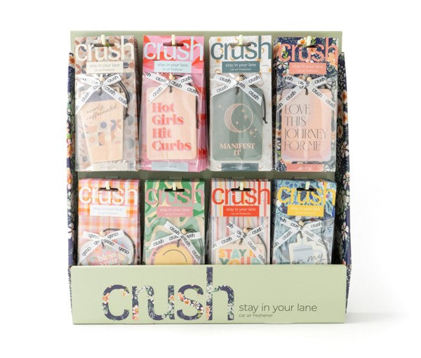 Crush Stay in Your Lane Car Air Freshener-Available in 8 Scents!
