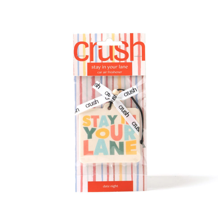 Crush Stay in Your Lane Car Air Freshener-Available in 8 Scents!