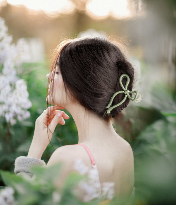 Crush Very Demure Bow Hair Clip- Available in 6 Colors!
