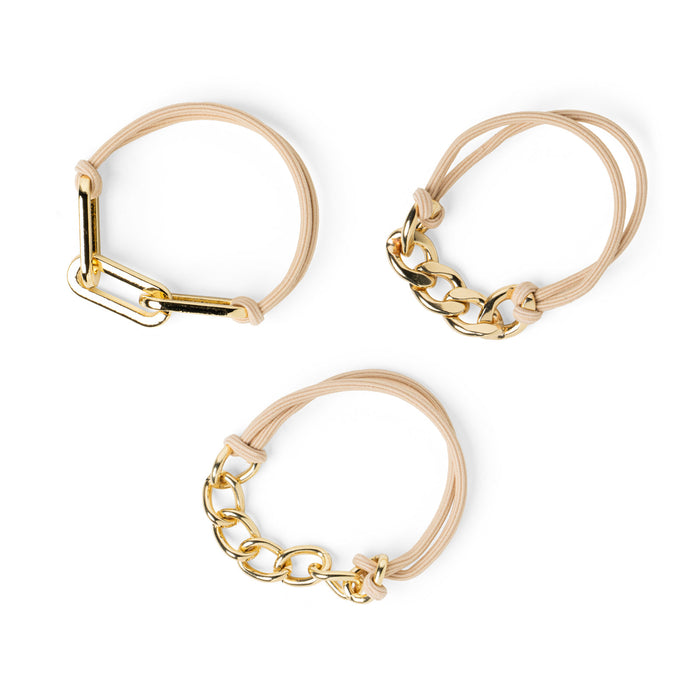 So Extra Bracelet Hair Tie, Set of 3- Available in 3 Colors!
